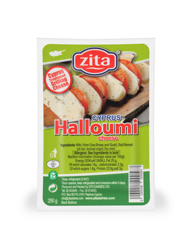 Halloumi Cheese (blend of cow's, goat's and ewe's milk)